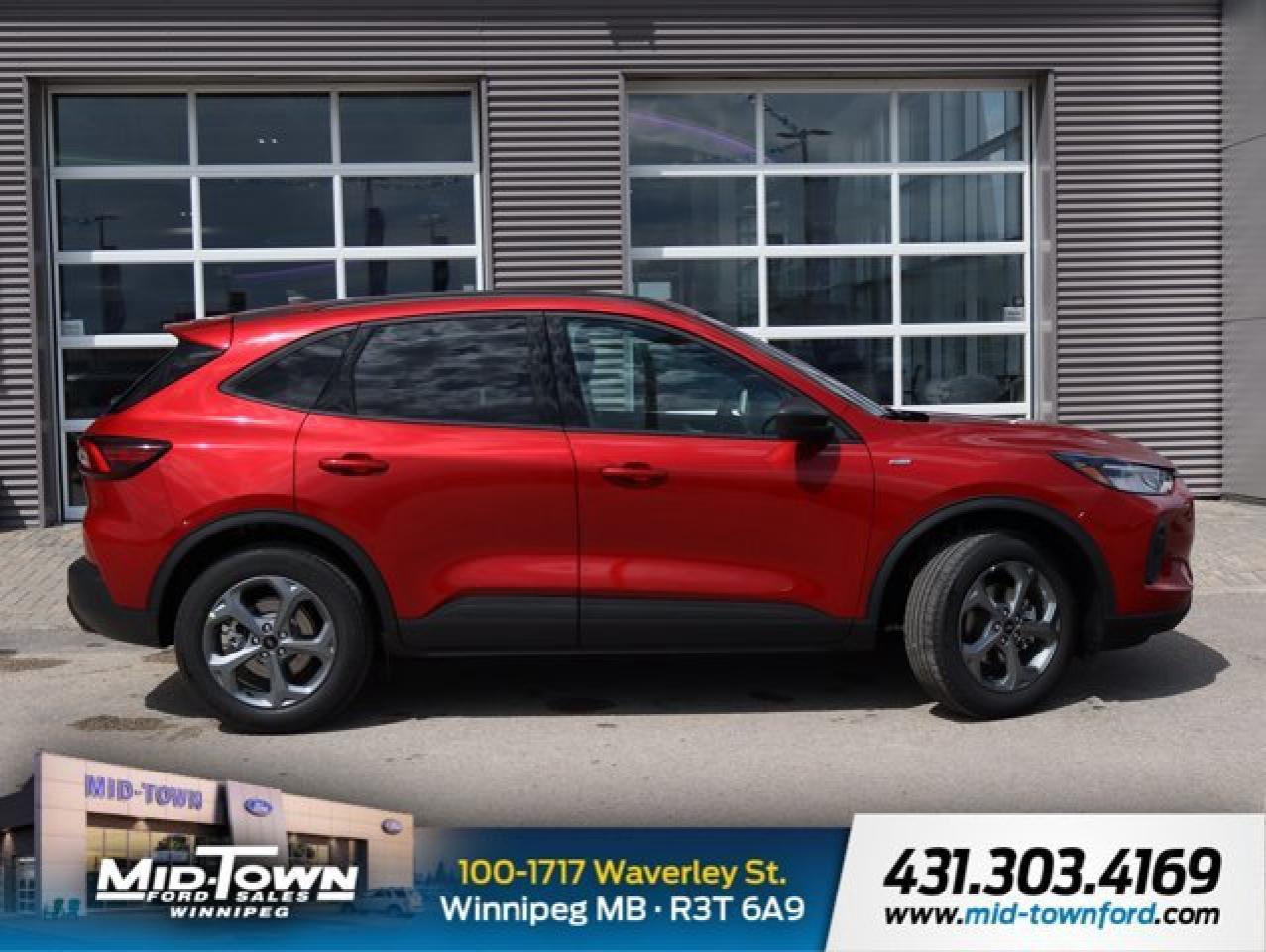 New 2025 Ford Escape ST-Line | Tech Package | Remote Start for sale in Winnipeg, MB
