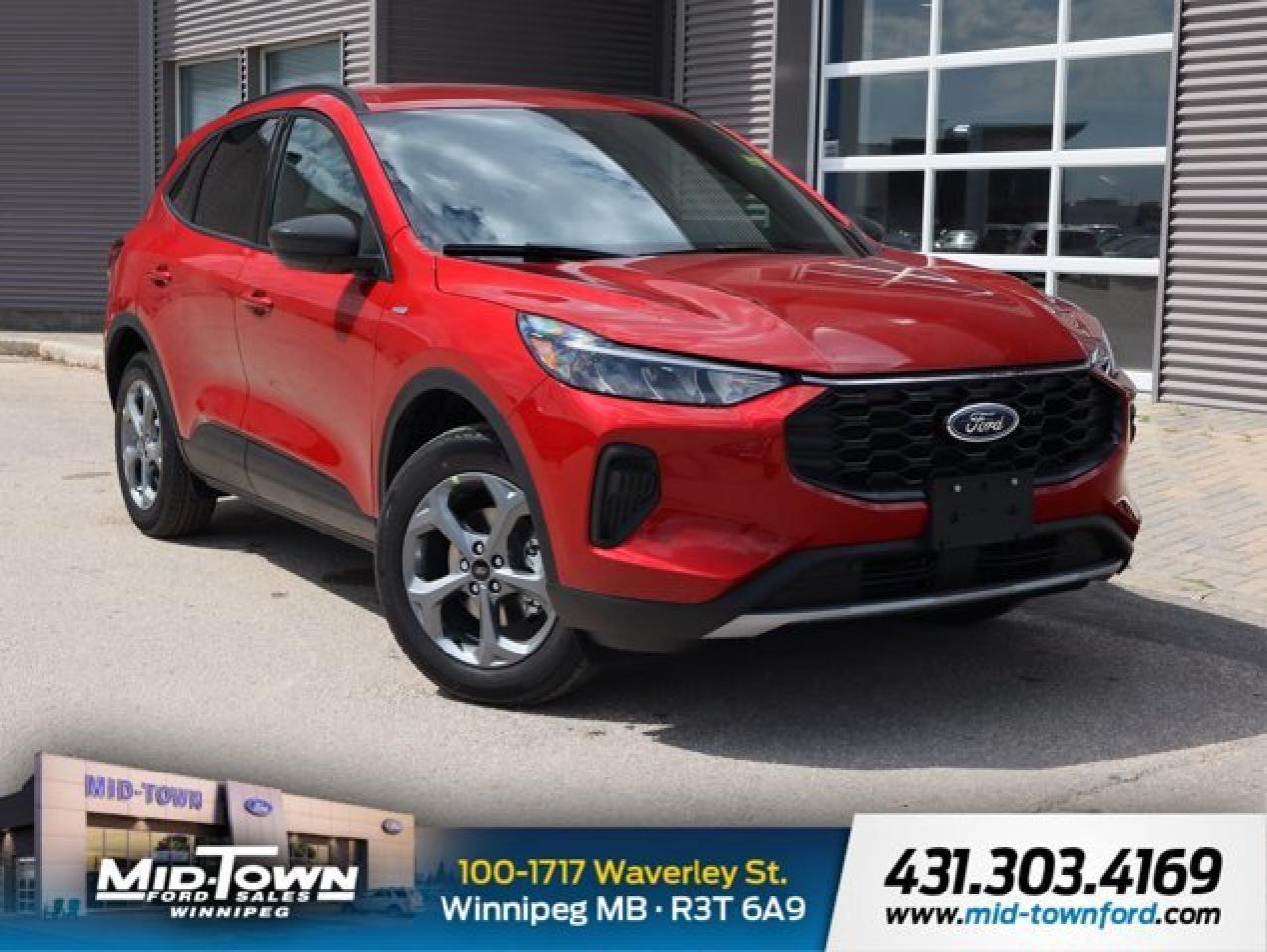 New 2025 Ford Escape ST-Line | Tech Package | Remote Start for sale in Winnipeg, MB