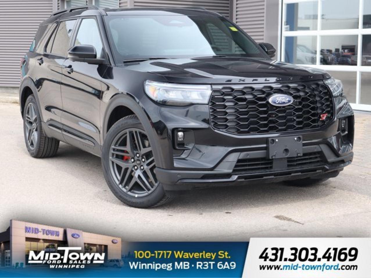 New 2025 Ford Explorer ST | Sport-Tuned Suspension | B&O Speakers for sale in Winnipeg, MB