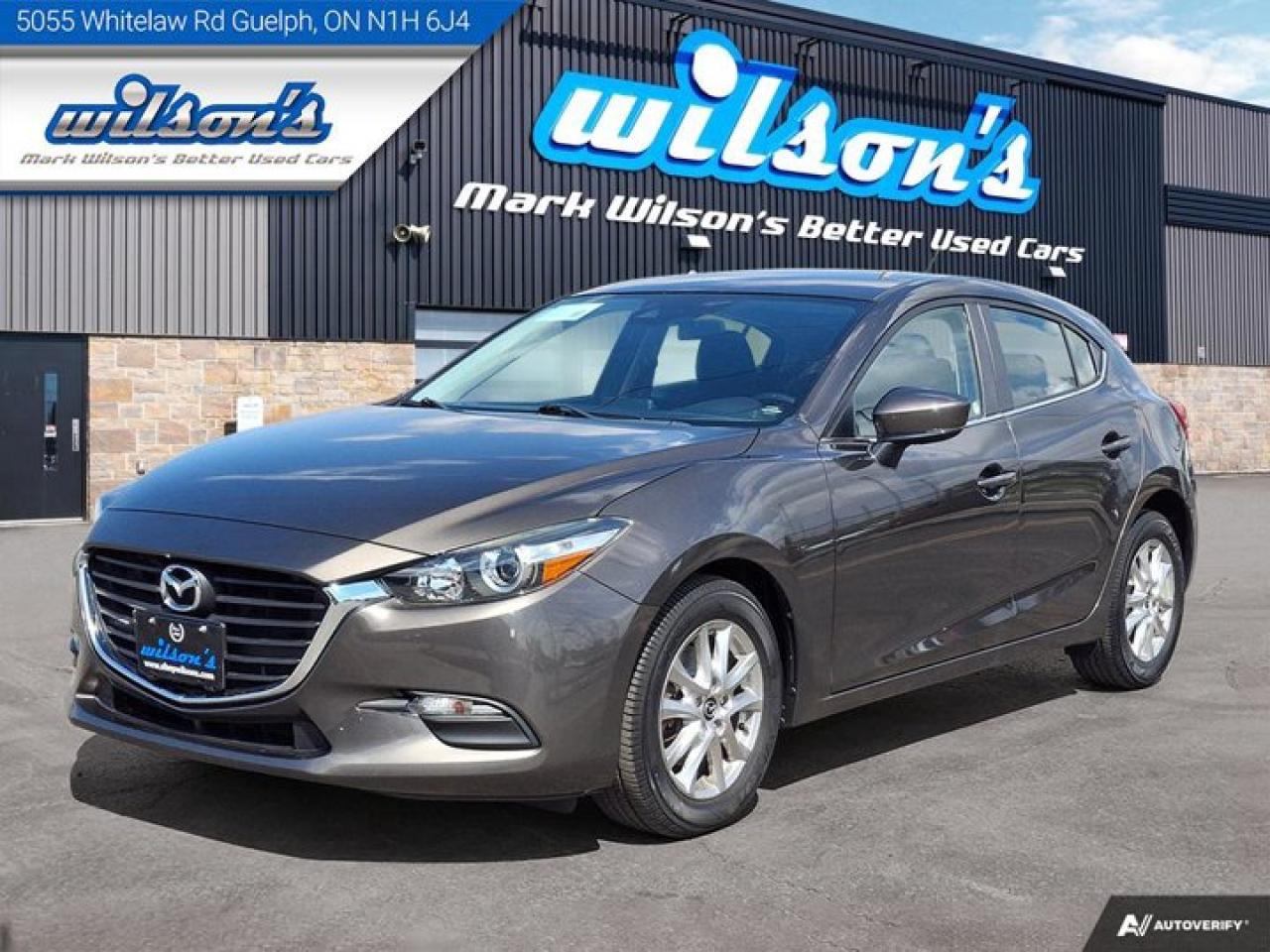 Used 2017 Mazda MAZDA3 GS  Sport HB | Auto | Heated Wheel + Seats | Rear Camera | Bluetooth | and more! for sale in Guelph, ON