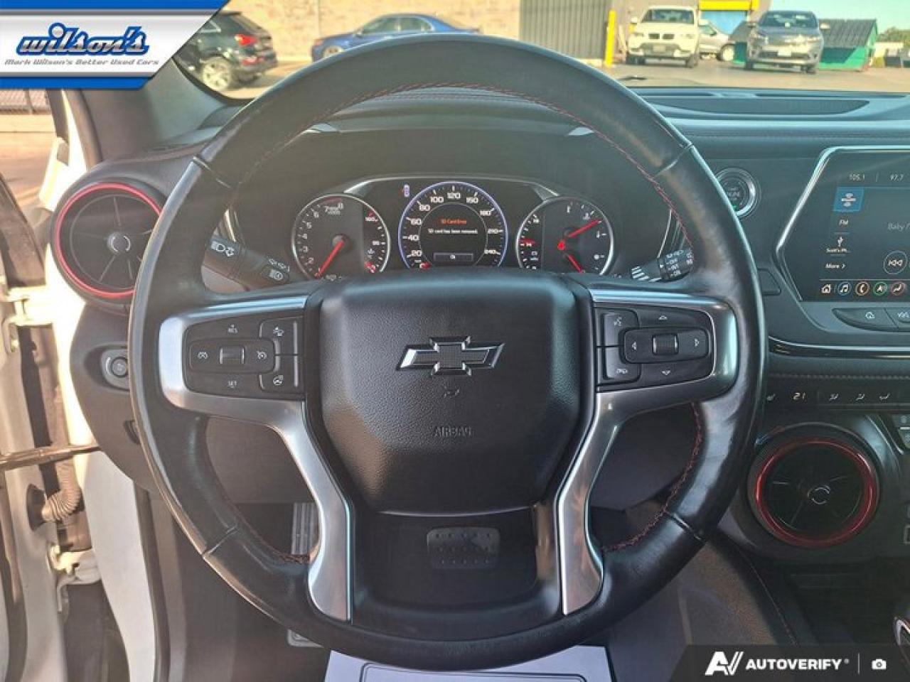 2019 Chevrolet Blazer RS | V6 | Leather | 360 Camera | Cooled + Heated Seats | Heated Wheel | Remote Start | and More! Photo