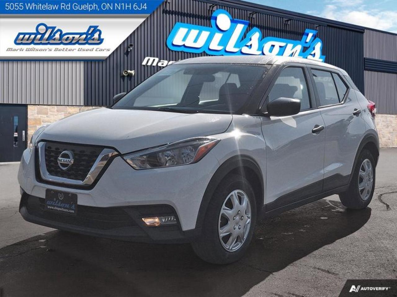 Used 2018 Nissan Kicks S | Rear Camera | Bluetooth | Keyless Entry | and More ! for sale in Guelph, ON