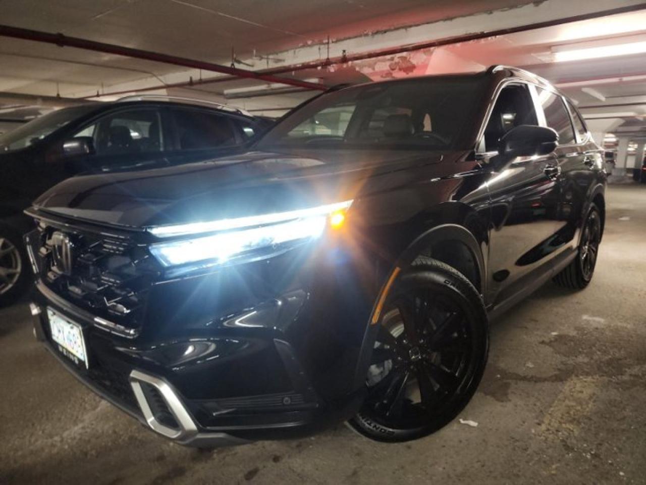 Used 2025 Honda CR-V Hybrid Touring Hybrid | Leather | Sunroof | Nav | Heated Wheel + Seats | CarPlay + Android | and More ! for sale in Guelph, ON