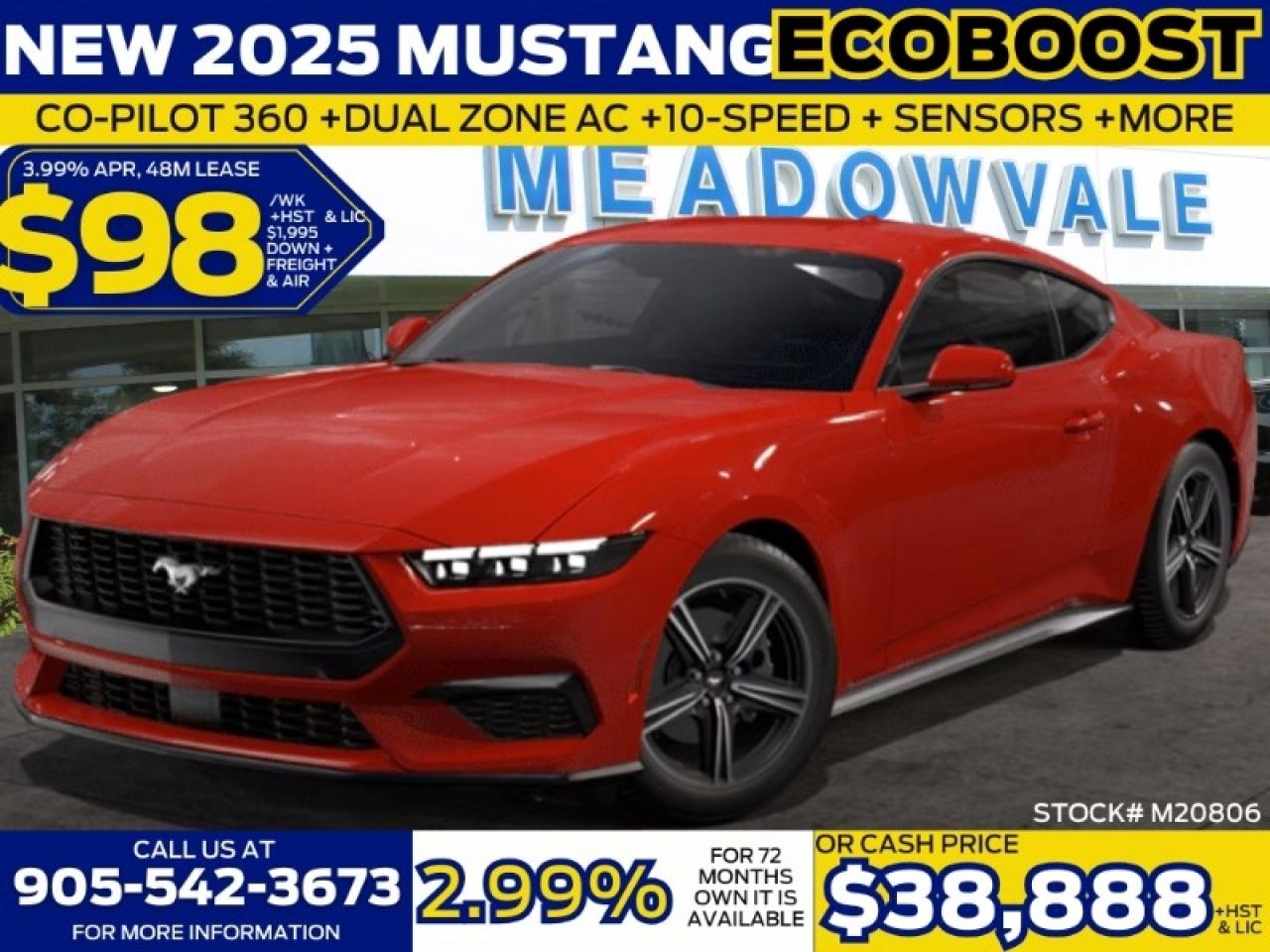 New 2025 Ford Mustang EcoBoost Fastback for sale in Mississauga, ON