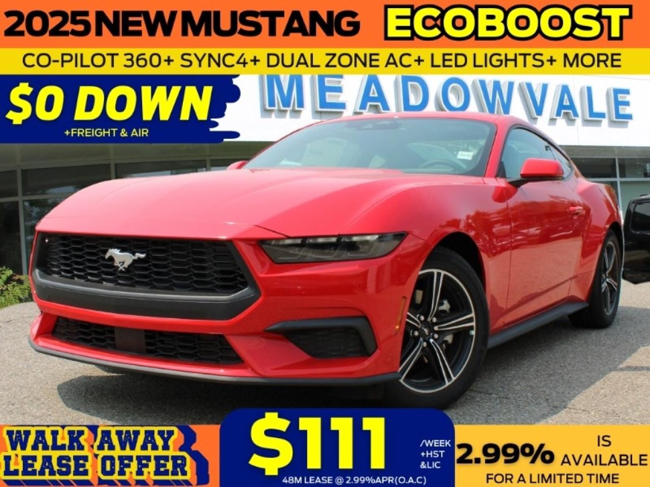 New 2025 Ford Mustang EcoBoost Fastback for sale in Mississauga, ON