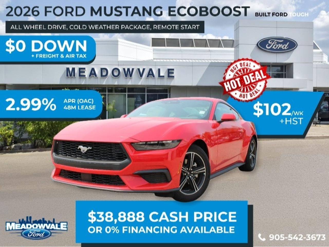 New 2025 Ford Mustang EcoBoost Fastback for sale in Mississauga, ON