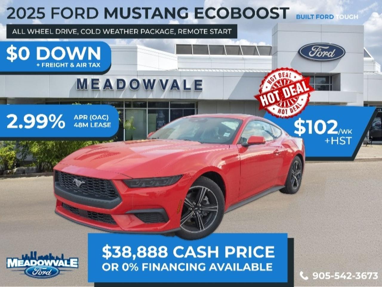 New 2025 Ford Mustang EcoBoost Fastback for sale in Mississauga, ON