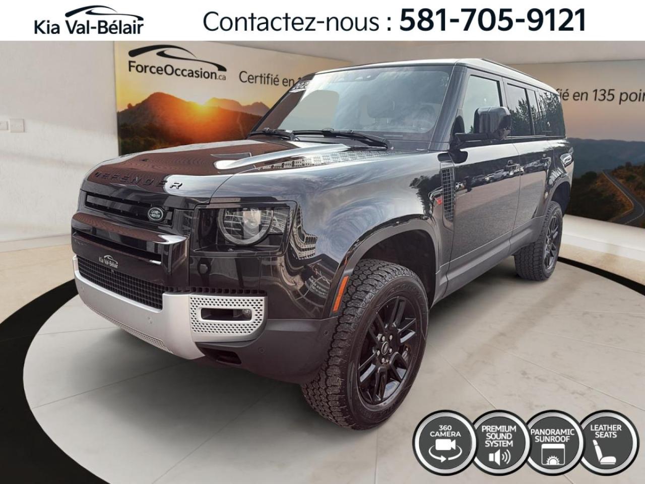 Used 2023 Land Rover Defender P400 *HYBRID *TURBO *4X4 *V6 *395HP *BI-ZONE *CUIR for sale in Québec, QC