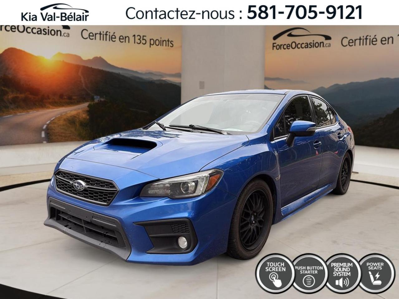 Used 2018 Subaru WRX SPORT-TECH *EYESIGHT *MANUELLE *AWD *TURBO *268HP for sale in Québec, QC