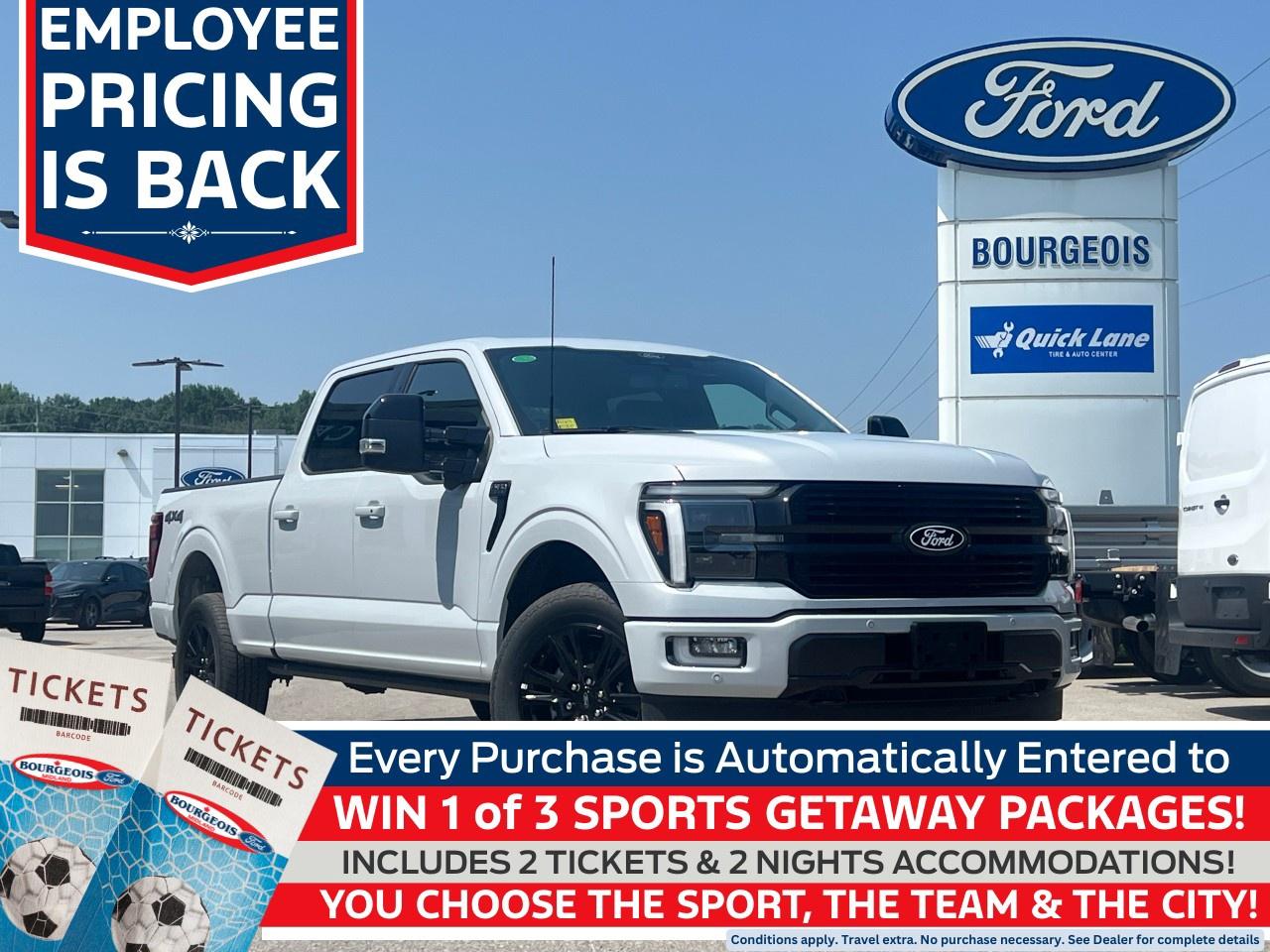 New 2025 Ford F-150 PLATINUM 4WD SUPERCREW 6.5' BOX for sale in Midland, ON