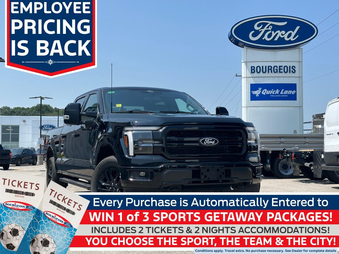 New 2025 Ford F-150 Lariat 4WD SuperCrew 6.5' Box for sale in Midland, ON