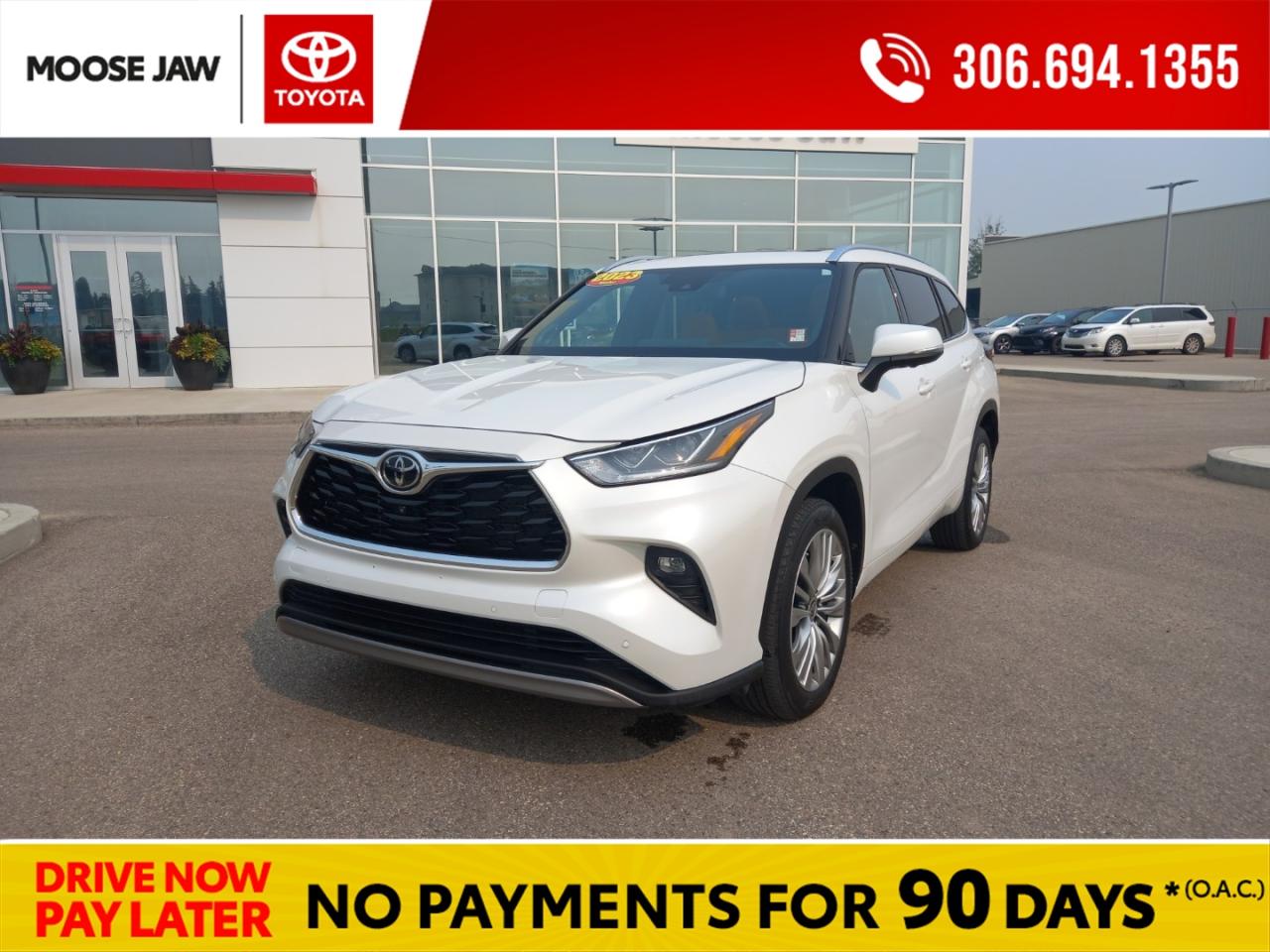 Used 2023 Toyota Highlander Limited Platinum Package for sale in Moose Jaw, SK