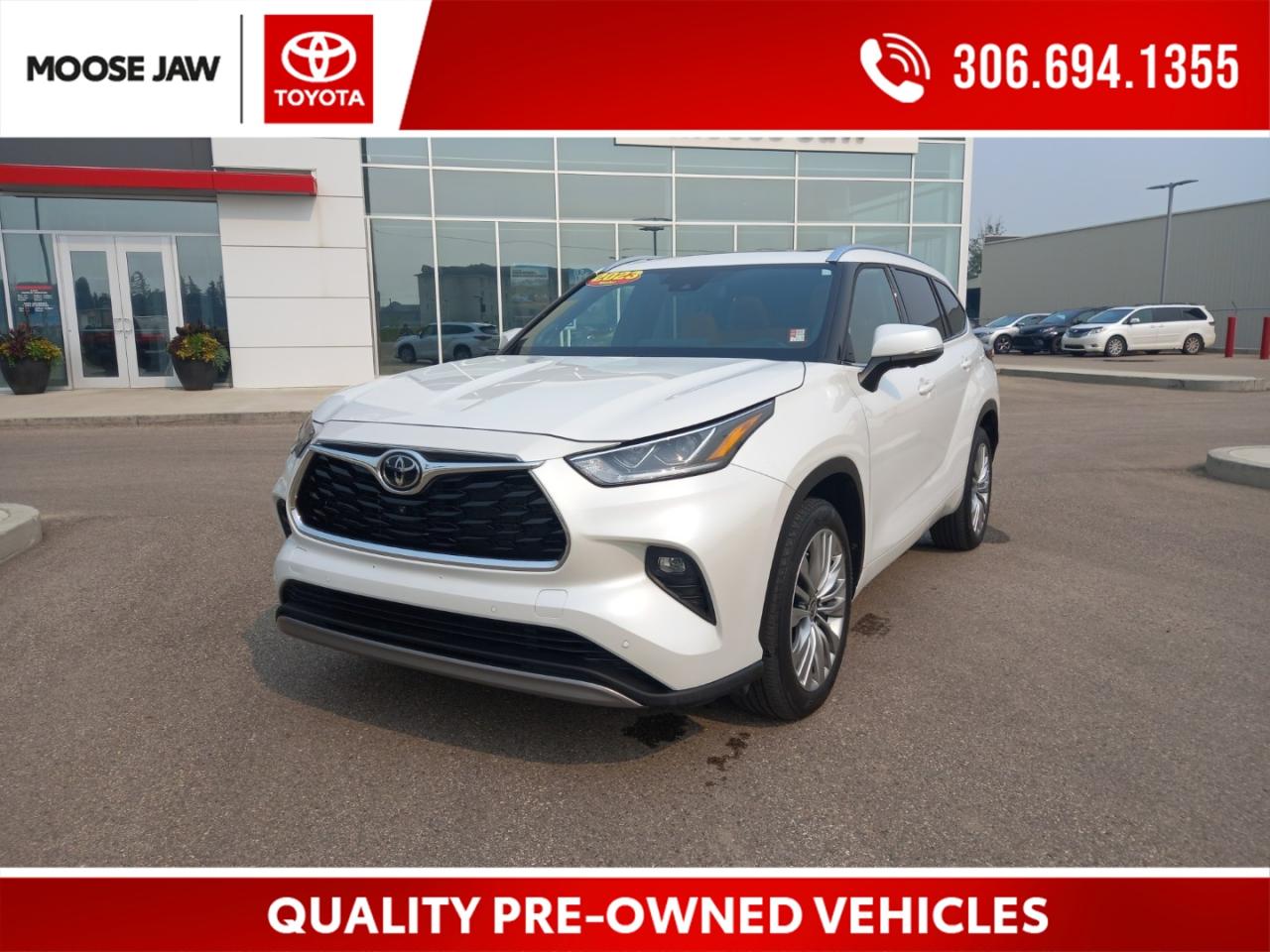 Used 2023 Toyota Highlander Limited Platinum Package for sale in Moose Jaw, SK