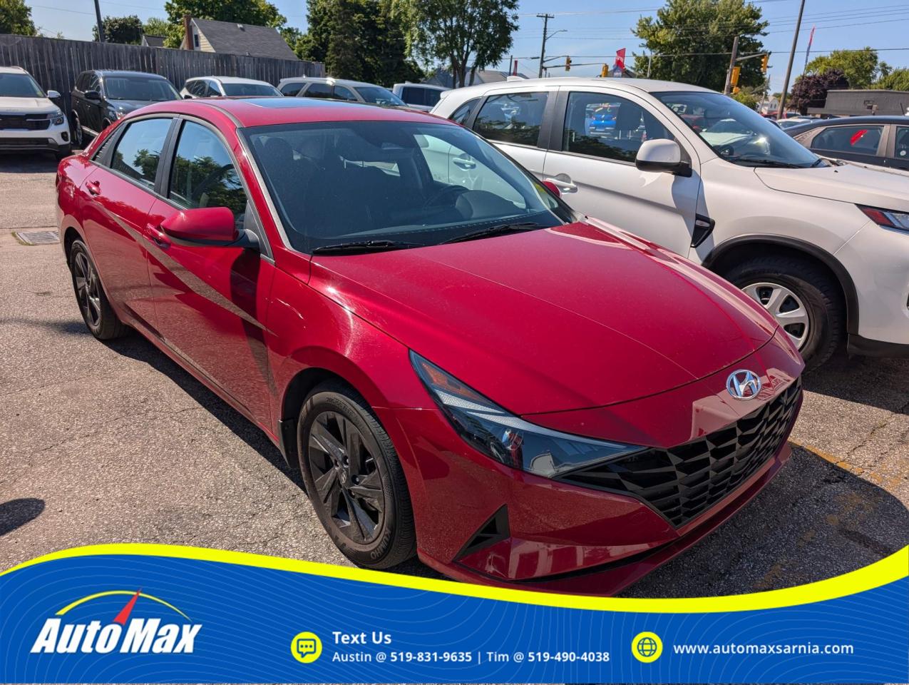 Used 2022 Hyundai Elantra Preferred w/Sun & Tech pkg for sale in Sarnia, ON