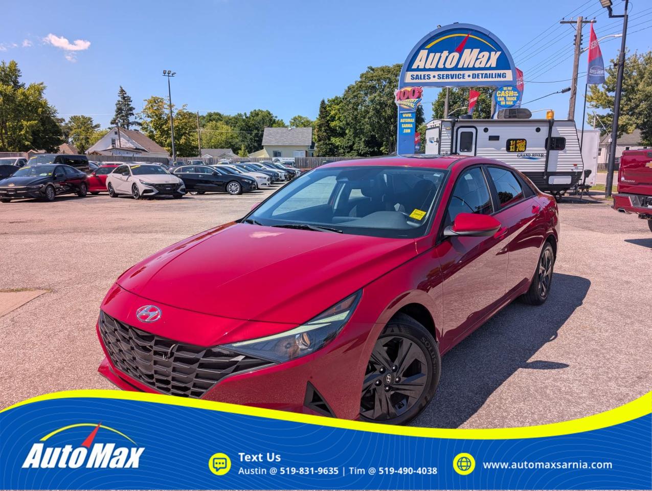 Used 2022 Hyundai Elantra Preferred w/Sun & Tech pkg for sale in Sarnia, ON