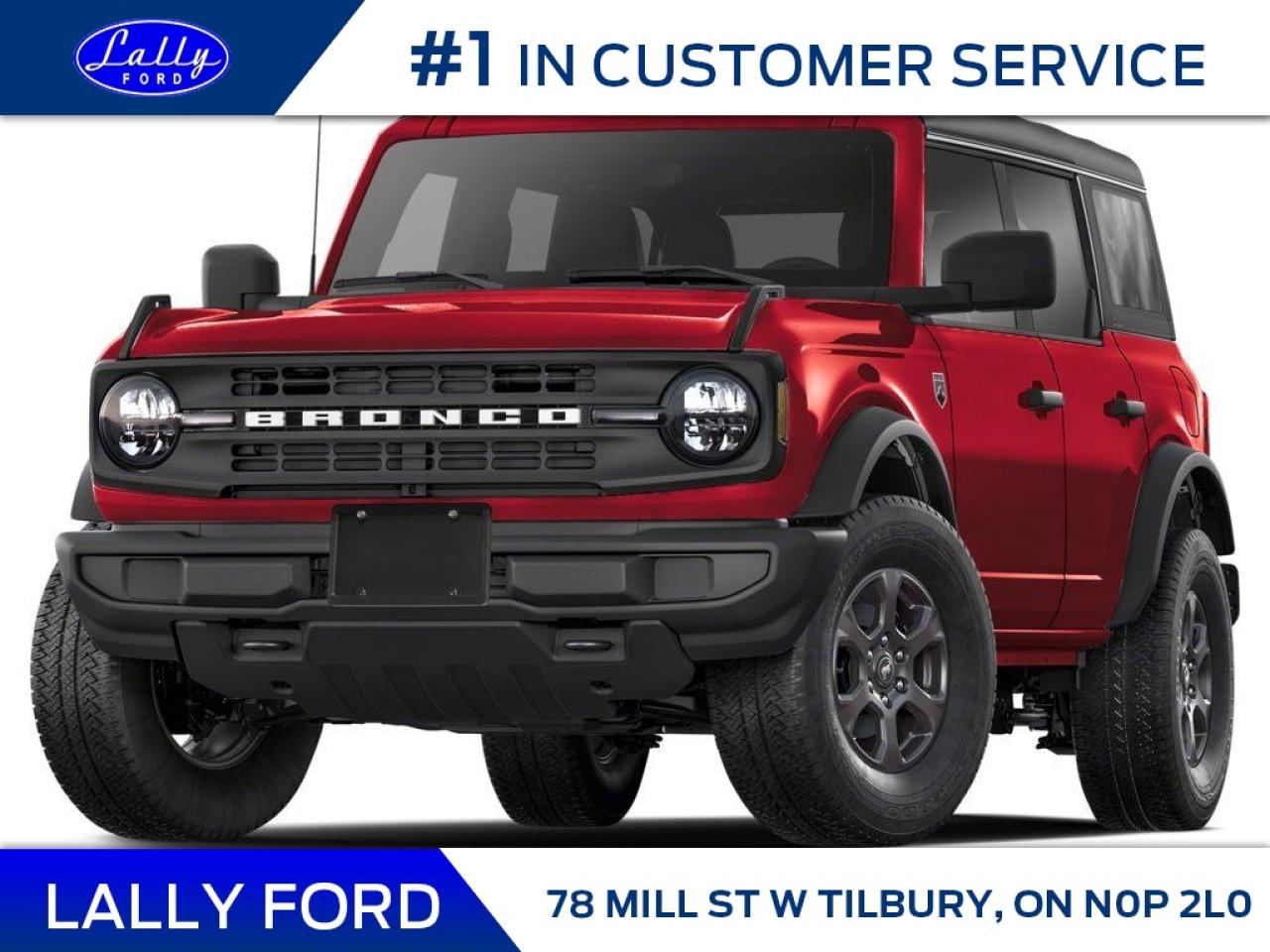 New 2025 Ford Bronco Big Bend for sale in Tilbury, ON