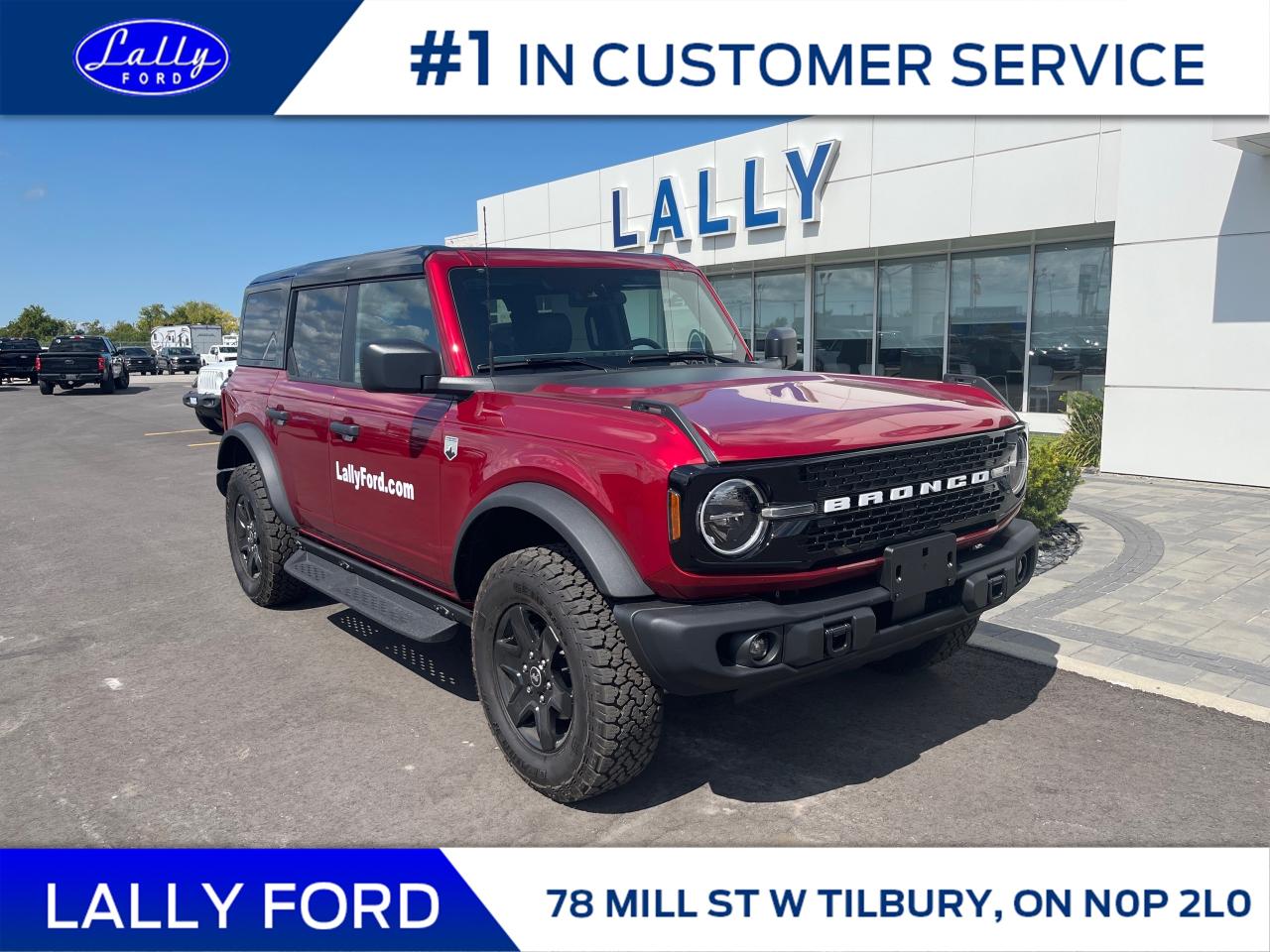 New 2025 Ford Bronco Big Bend for sale in Tilbury, ON