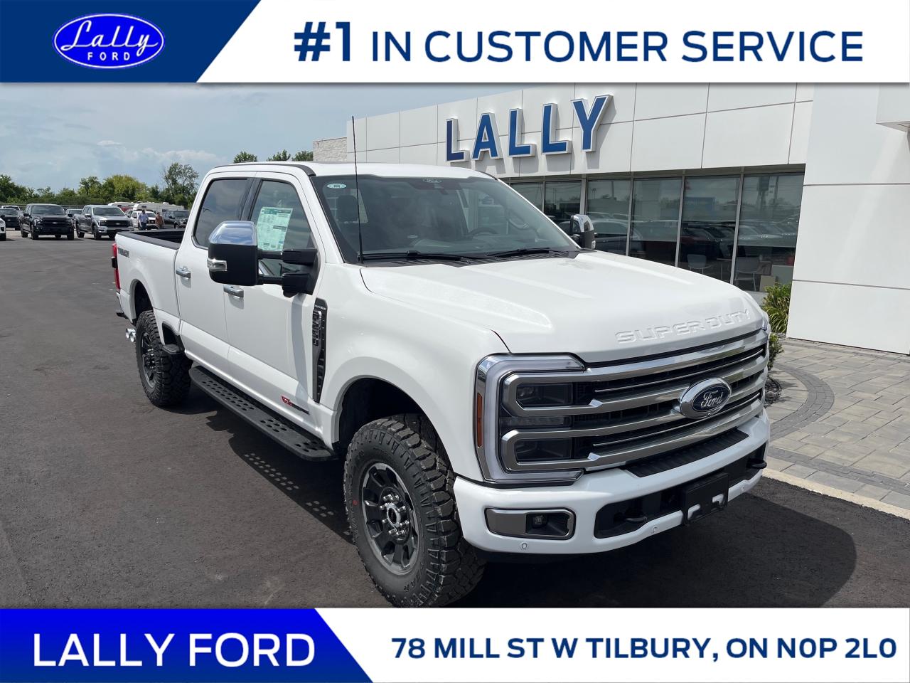 New 2025 Ford F-250 Platinum for sale in Tilbury, ON