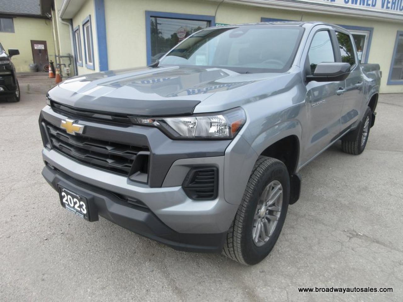 2023 Chevrolet Colorado GREAT KM'S LS-MODEL 5 PASSENGER 2.7L - TURBO.. 4X4.. CREW-CAB.. SHORTY.. TOUCH SCREEN DISPLAY.. BLUETOOTH SYSTEM.. BACK-UP CAMERA..