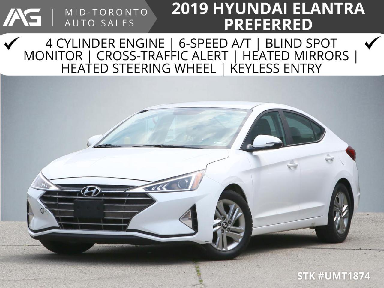Used 2019 Hyundai Elantra Preferred for sale in North York, ON