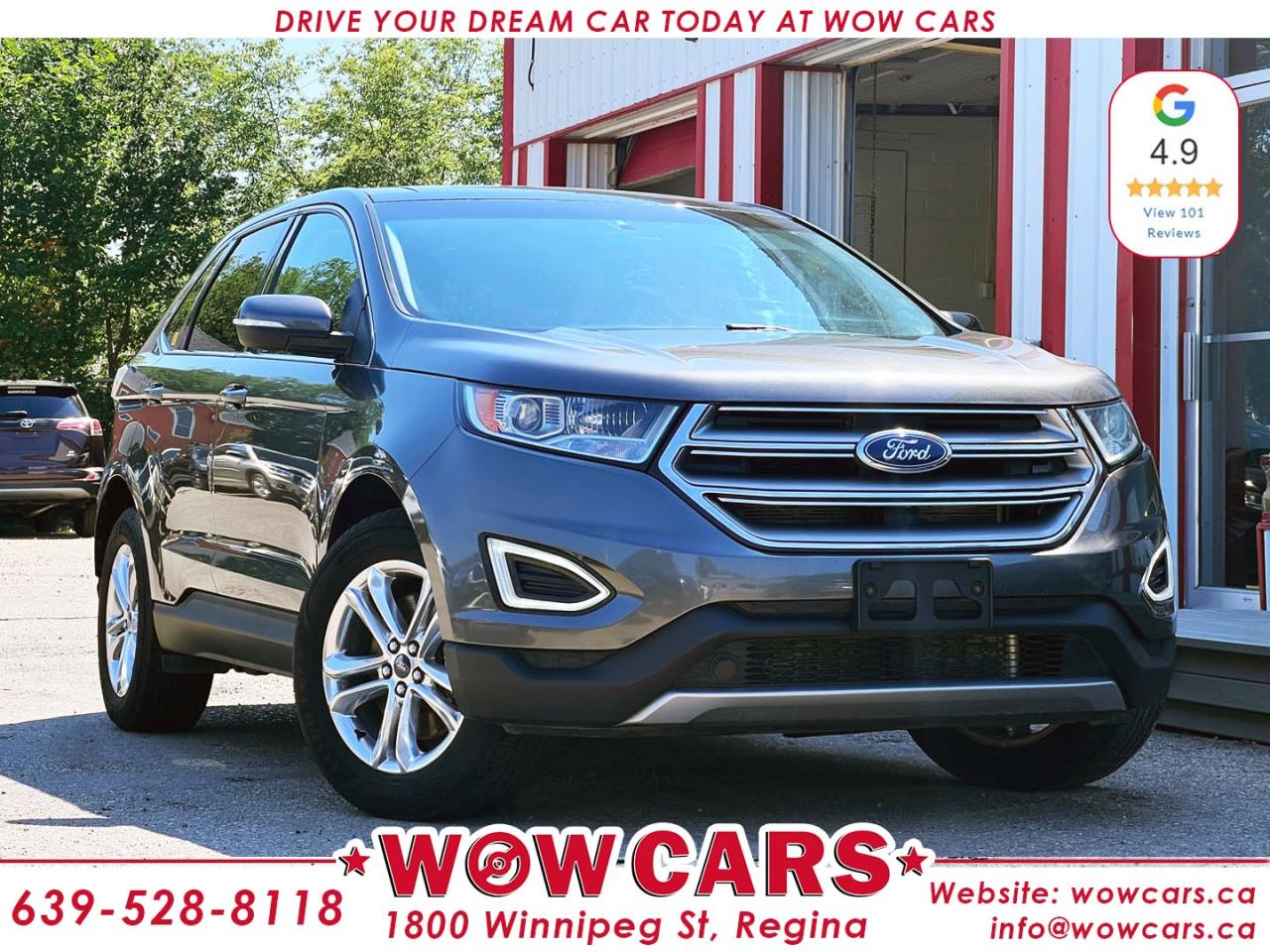 Used 2017 Ford Edge SEL- Leather for sale in Regina, SK