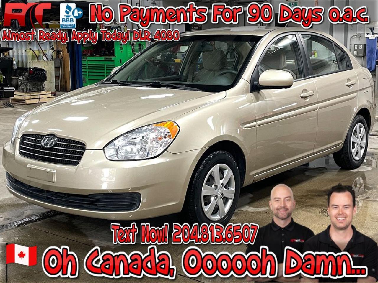 Used 2010 Hyundai Accent GL for sale in Winnipeg, MB