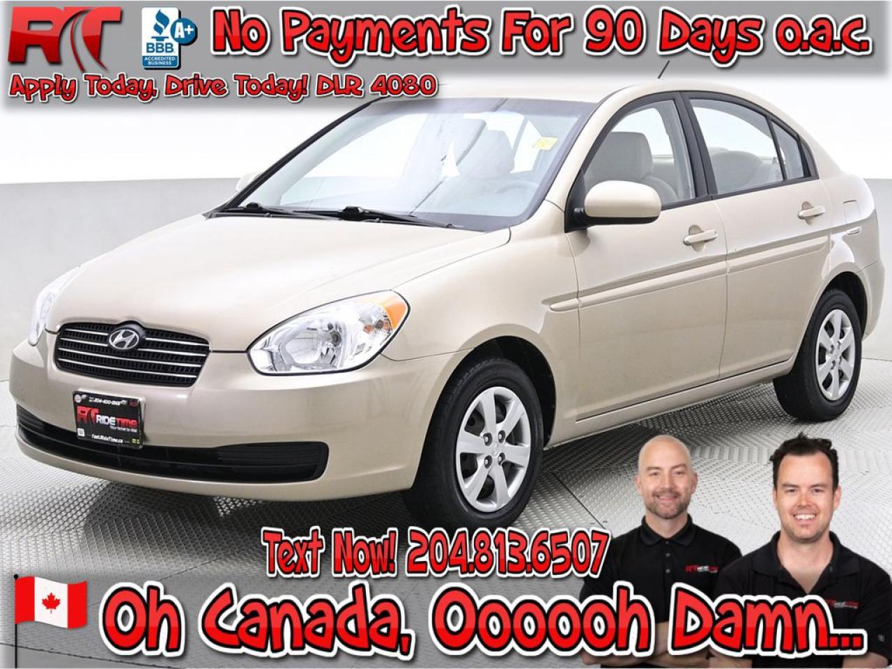 Used 2010 Hyundai Accent GL for sale in Winnipeg, MB