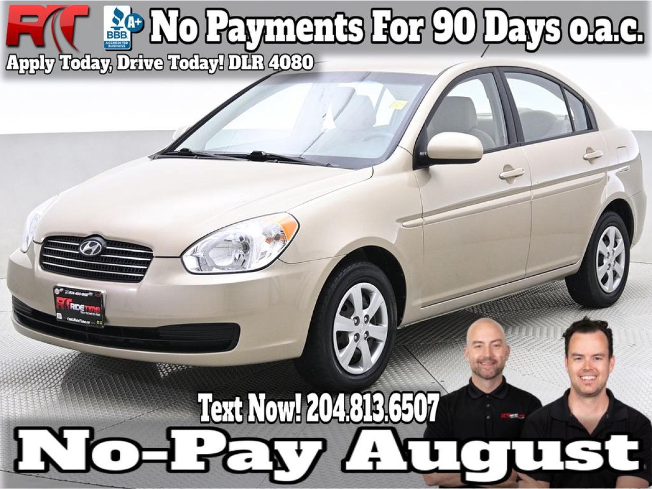 Used 2010 Hyundai Accent GL for sale in Winnipeg, MB