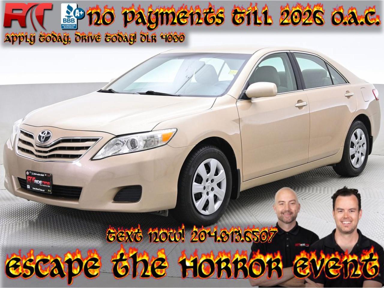 Used 2011 Toyota Camry LE for sale in Winnipeg, MB