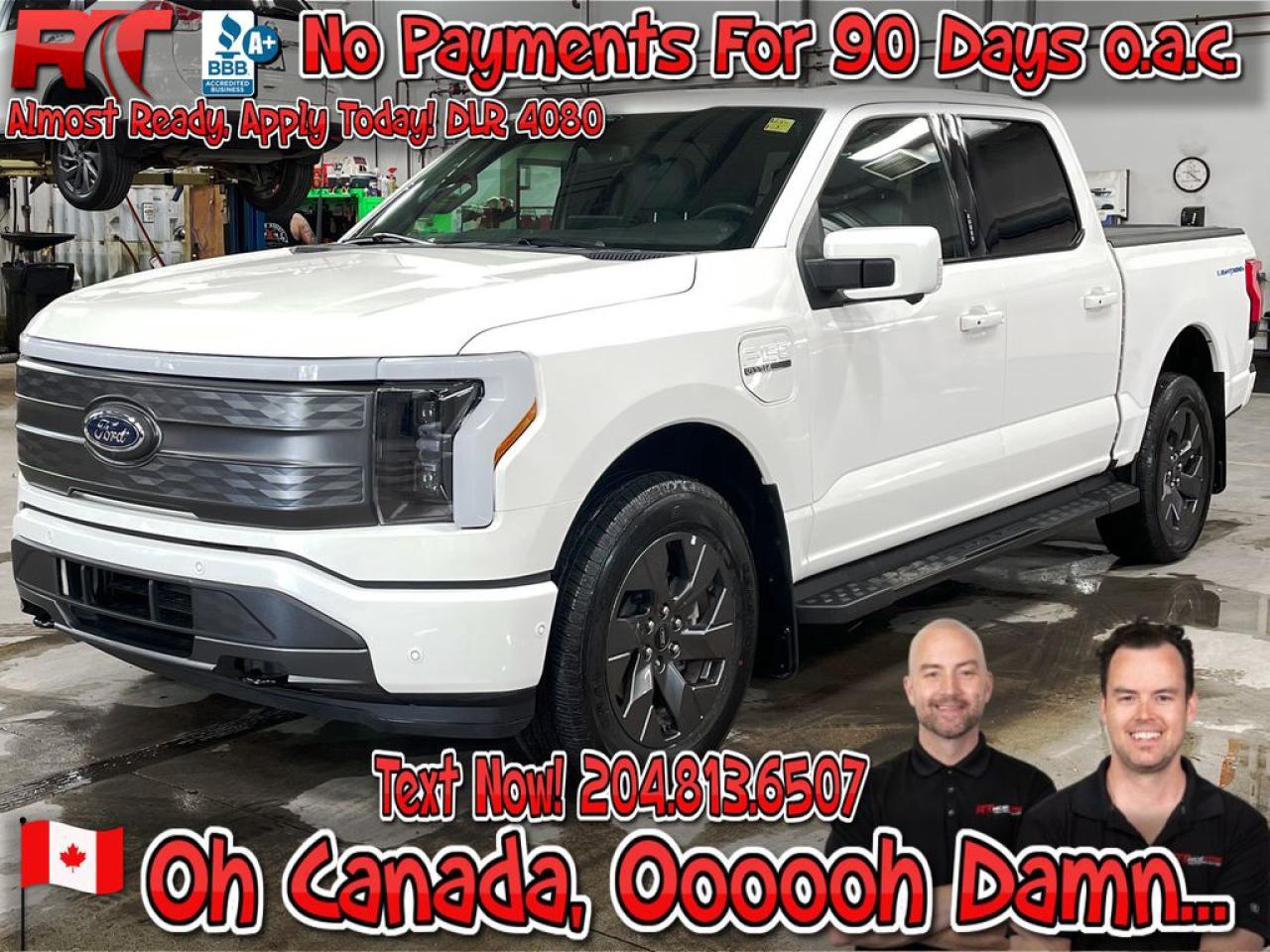 Used 2022 Ford F-150 Lightning Lariat for sale in Winnipeg, MB