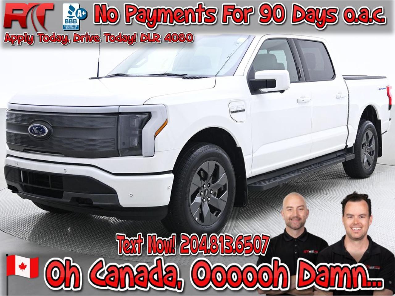 Used 2022 Ford F-150 Lightning Lariat for sale in Winnipeg, MB
