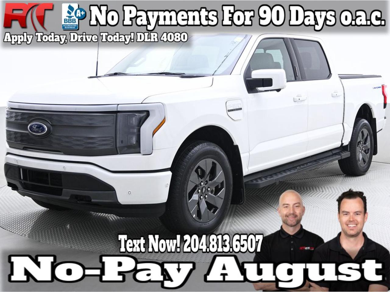 Used 2022 Ford F-150 Lightning Lariat for sale in Winnipeg, MB