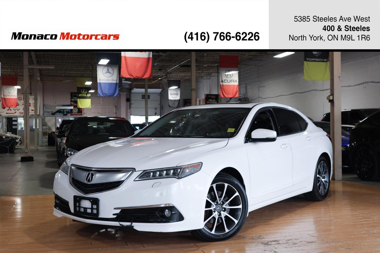 Special Finance Price: $16,999 | Cash Price: $18,499 2017 Acura TLX SH-AWD V6 - One Owner, No Accidents, Clean CarFax - Leather, Keyless, Push Start, Sunroof, Backup Camera, Navigation, Collision Warning, Lane Departure Warning, Heated & Ventilated Seats, Heated Steering Wheel, Alloy Wheels, Bluetooth, Cruise Control, And Much More. Odometer: 163,000 KM. Call Us: (416) 766-6226 Monaco Motorcars Inc. Location: 5385 Steeles Ave W, North York, ON M9L 1R6 Business Hours: Monday - Friday: 9am - 6pm Saturday: 10am - 5pm Sunday : Closed www.monacomotorcars.com Apply for Financing Online: www.monacomotorcars.com/financing/ All our vehicles go through an Ontario Standard Certification Inspection where we make sure the car is safe so you dont have to. An additional cost of $999 will be applied to all Certified vehicles. If not certified as per OMVIC regulations vehicle is not drivable, not certified and not e-tested. Each Certified vehicle comes with an Ontario Safety Certification and a 36-day or 2000 KM Safety Warranty. At Monaco Motorcars, we are revolutionizing the car buying experience. Come see the difference. Full vehicle history is disclosed prior to closing a deal because we want you to know everything about your next vehicle. Countless Financing options are available including $0 DOWN!!! (O.A.C.) All credit types welcome! Bad/Good/No Credit, bankruptcy, consumer proposal, new to Canada, student. Hassle-free approvals. No matter what your credit situation is, You Are Approved. Conditions apply. We Accept Trade-Ins! Bring it by for an Appraisal. Multiple extended warranty options are available to choose from. We Are Proud To Serve Clients All Over Canada & Ontario - Toronto, Markham, Richmond Hill, Mississauga, Oshawa, Etobicoke, Newmarket, Pickering, Whitby, Ajax, North York, Scarborough, Barrie, Orangeville, Waterloo, Milton, Kitchener, Ottawa, Aurora, London, Kingston, Hamilton, Muskoka, Belleville, Brant, Brantford, Brockville, Cornwall, Windsor, Sudbury, Guelph, Orillia, Sarnia, Timmins, Thunder Bay, Welland, Pembroke, St Catharines, St. Thomas, Thorold, Ottawa, Owen Sound, Haldimand County, Kenora and Niagara Falls. CASH PRICES DISPLAYED: HST and licensing fees are not included. FINANCING OPTIONS: Enjoy rates as low as 6.99% with $0 down and no payments for 3 months (O.A.C). Our expert financing team partners with major banks and lenders to secure the lowest rates and most flexible terms for your car loan. A $999 financing fee applies. We strive to provide accurate and up-to-date listing information; however, Monaco Motorcars is not responsible for any errors, omissions, or typographical mistakes. Prices are subject to change without notice. Please contact us to confirm details.