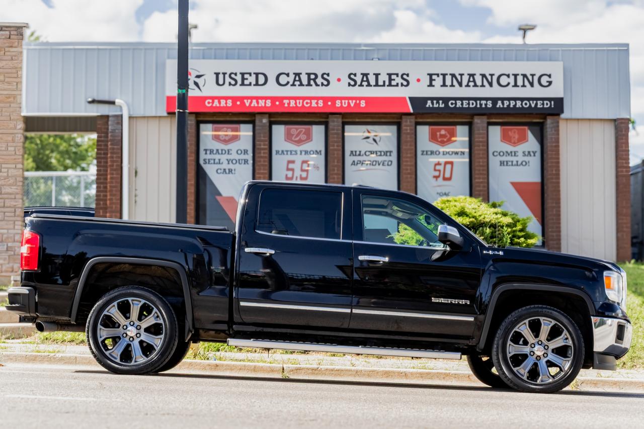Used 2015 GMC Sierra 1500 SLT | Crew | 4x4 | Leather | Roof | Nav | Cam ++ for sale in Oshawa, ON