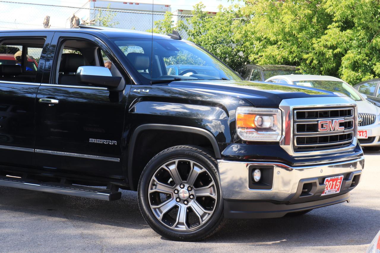 2015 GMC Sierra 1500 SLT | Crew | 4x4 | Leather | Roof | Nav | Cam ++ Photo11