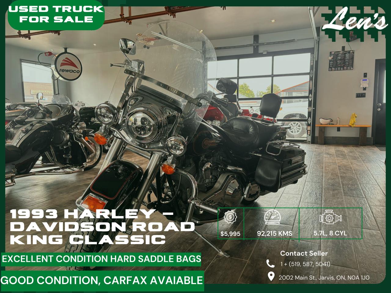 1993 Harley-Davidson FLHRI Road King EXCELLENT BUY!, GOOD CONDITION!