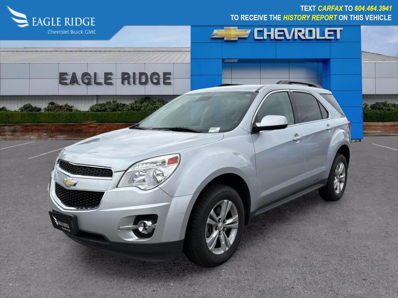 Used 2013 Chevrolet Equinox 1LT Touch AM/FM Stereo w/MP3/CD Player, Rear window wiper, Remote keyless entry, Roof rack: rails only, Security system, SiriusXM Satellite Radio, Split folding rear seat, Steering wheel mounted audio con for sale in Coquitlam, BC