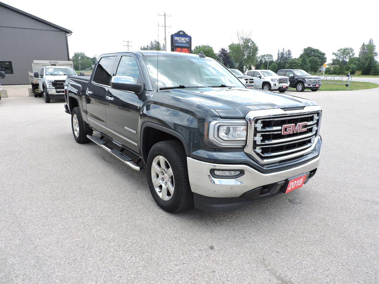 2018 GMC Sierra 1500 SLT 5.3L 4X4 Leather 6-Seater Navigation 132000KMS