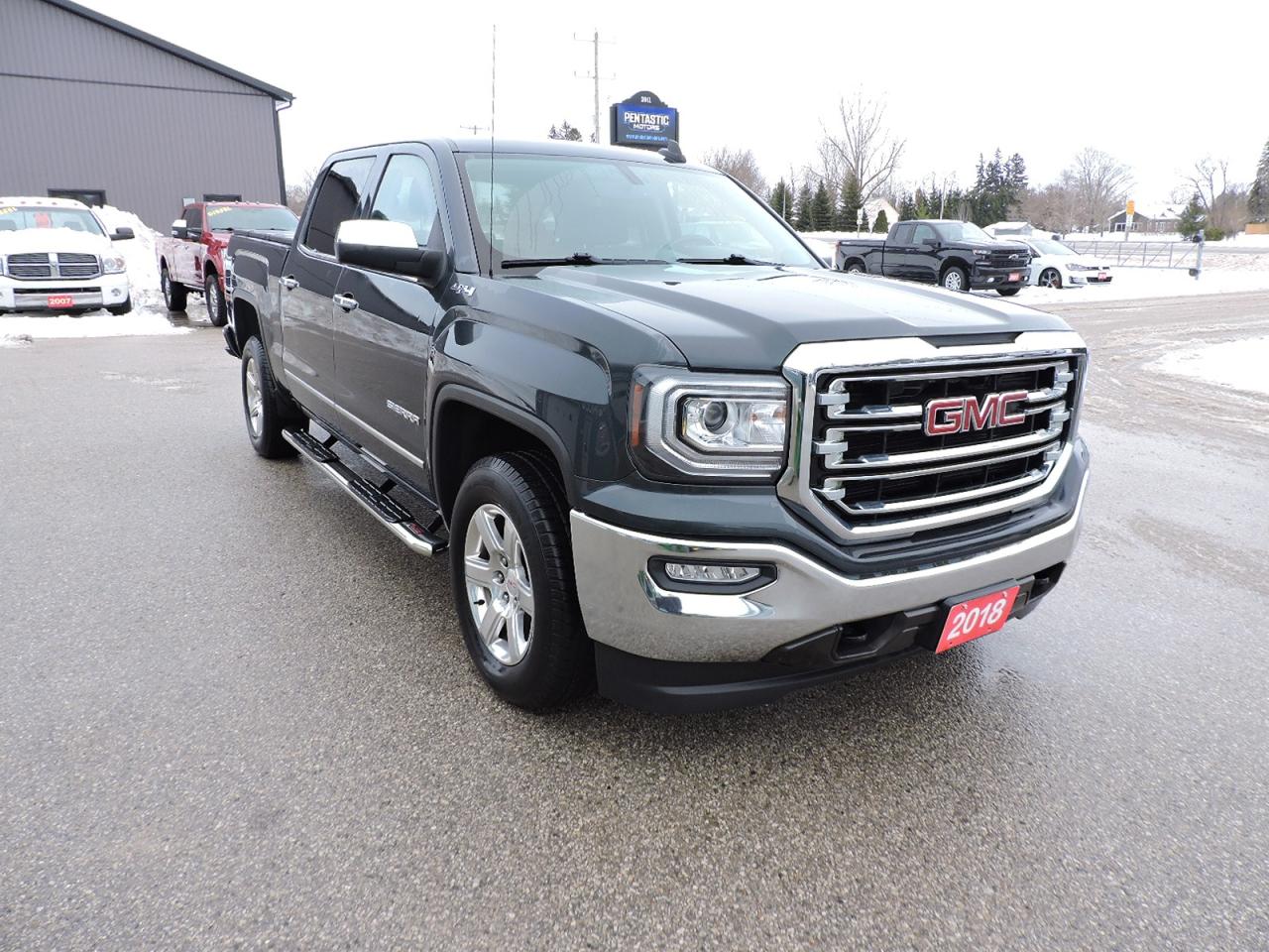 2018 GMC Sierra 1500 SLT 5.3L 4X4 Leather 6-Seater Navigation 132000KMS Photo0