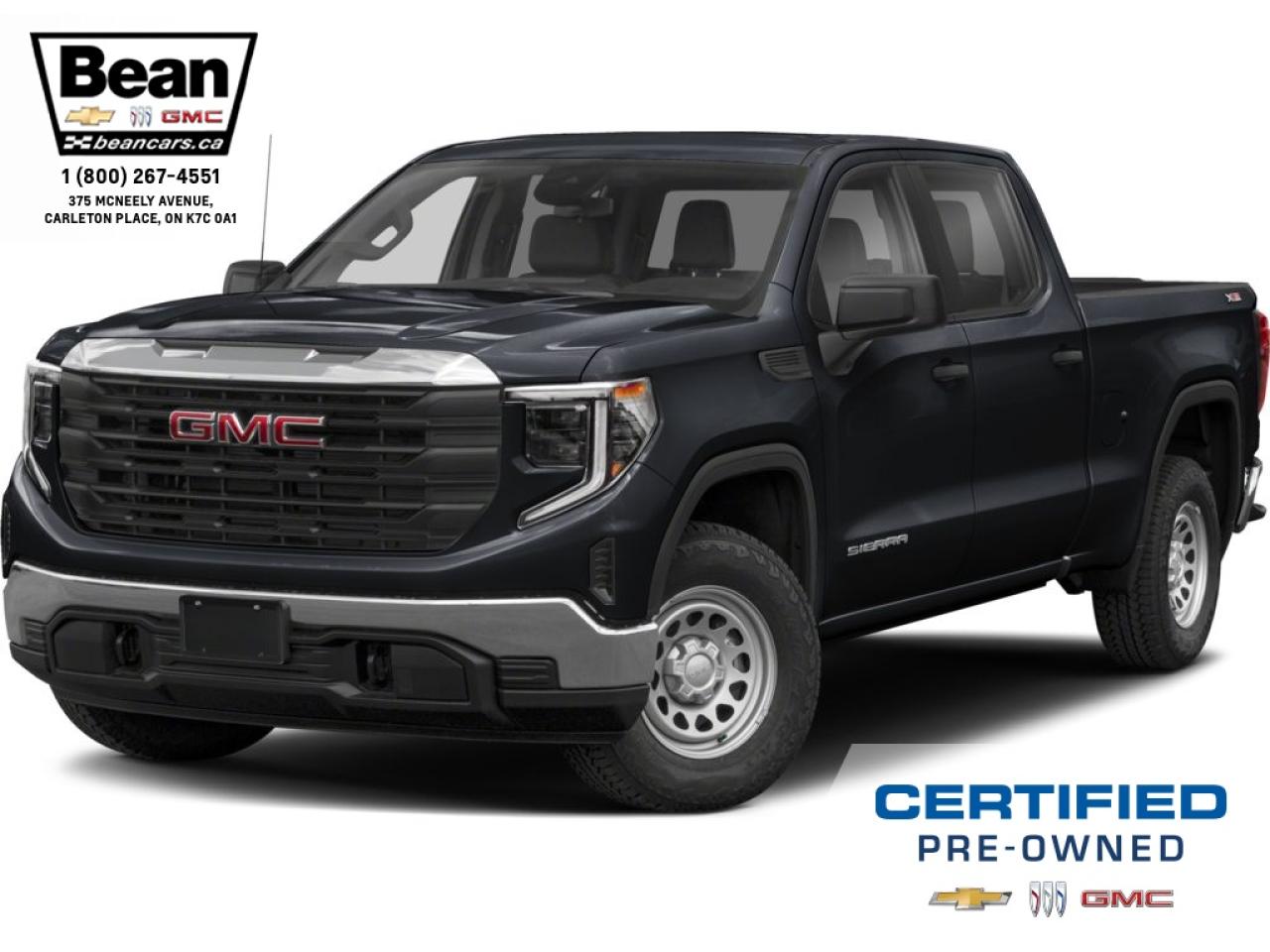 Used 2024 GMC Sierra 1500 Denali 3.0L DURAMAX WITH REMOTE START/ENTRY, SUNROOF, HEATED/VENTILATED SEATS, HEATED STEERING WHEEL, HD SURROUND VISION, BOSE SOUND SYSTEM, APPLE CARPLAY AND ANDROID AUTO for sale in Carleton Place, ON