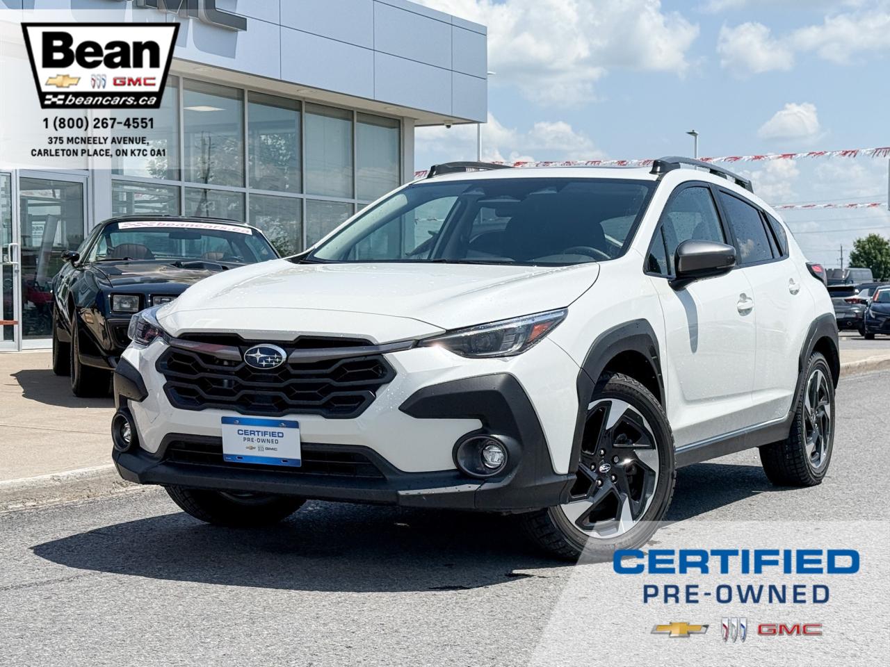 Used 2024 Subaru XV Crosstrek Limited 2.5L 4 CYL WITH REMOTE ENTRY, SUNROOF, HEATED SEATS, HEATED STEERING WHEEL, HD REAR VISION CAMERA, LANE KEEP ASSIST, APPLE CARPLAY AND ANDROID AUTO for sale in Carleton Place, ON
