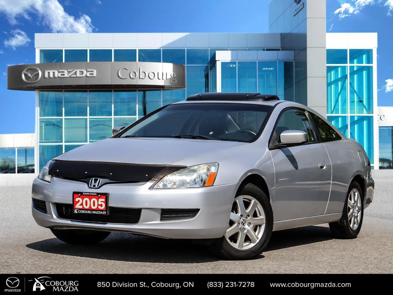 Used 2005 Honda Accord EX V-6 Coupe AT with XM Radio for sale in Cobourg, ON