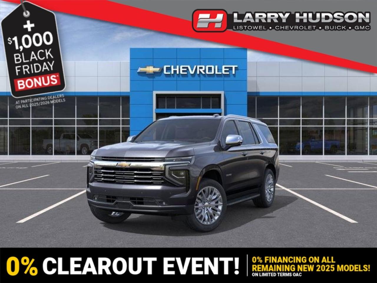 New 2025 Chevrolet Tahoe Premier for sale in Listowel, ON