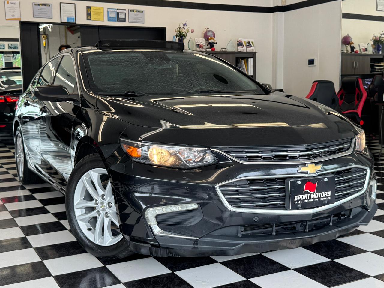 2017 Chevrolet Malibu LT+Roof+Blind Spot+Collision Alert+CLEAN CARFAX Photo