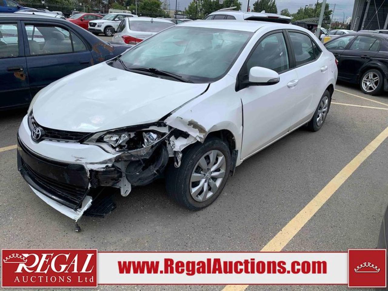 Used 2016 Toyota Corolla  for sale in Calgary, AB