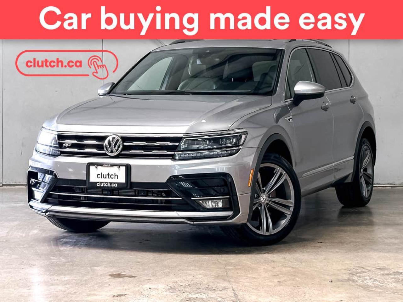 Used 2019 Volkswagen Tiguan Highline AWD w/ R-Line Pkg. w/ Apple CarPlay, Heated Front Seats, Rearview Cam for sale in Toronto, ON