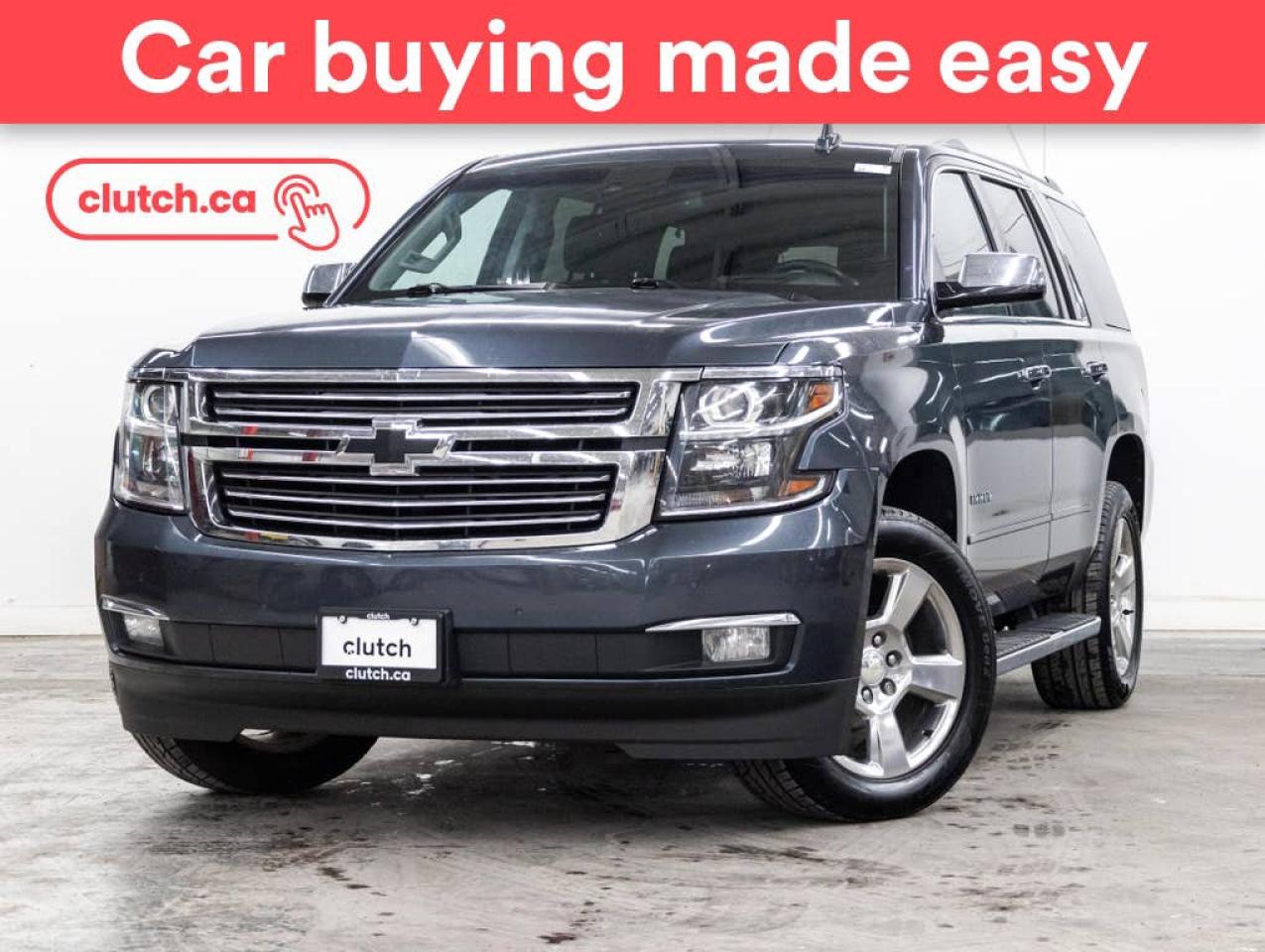 Used 2020 Chevrolet Tahoe Premier 4X4 w/ Apple CarPlay, Power Moonroof, Nav for sale in Toronto, ON