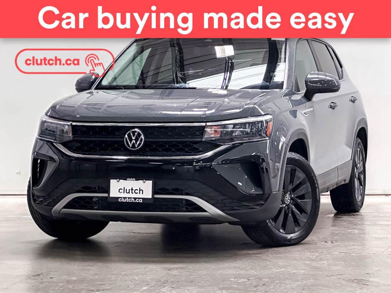 Used 2024 Volkswagen Taos Comfortline w/ Apple CarPlay, Heated Front Seats, Rearview Cam for sale in Toronto, ON