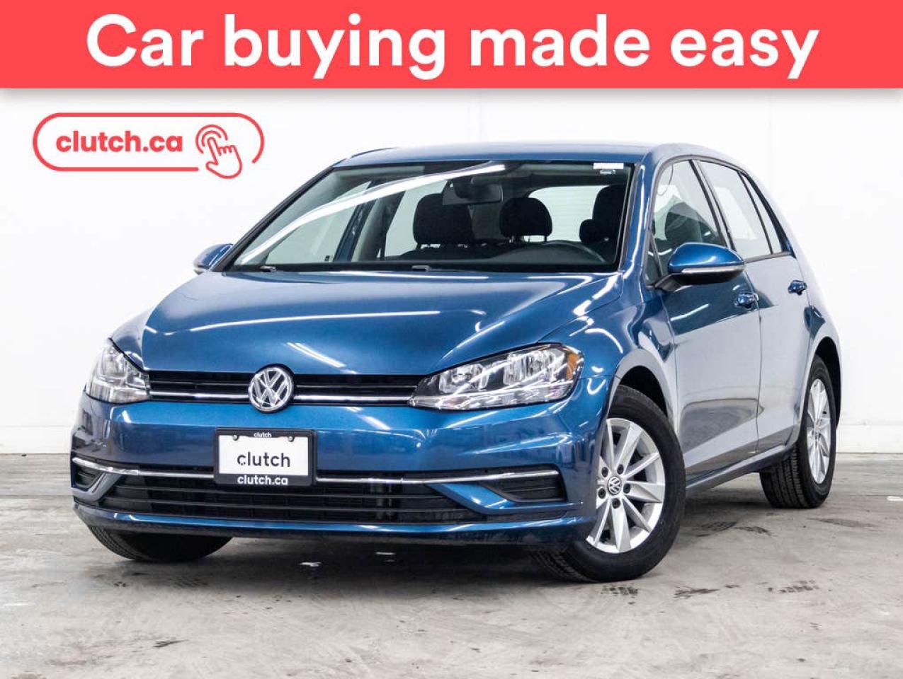 Used 2018 Volkswagen Golf Trendline w/ Front Heated Seats, Rearview Cam, Climate Control for sale in Toronto, ON
