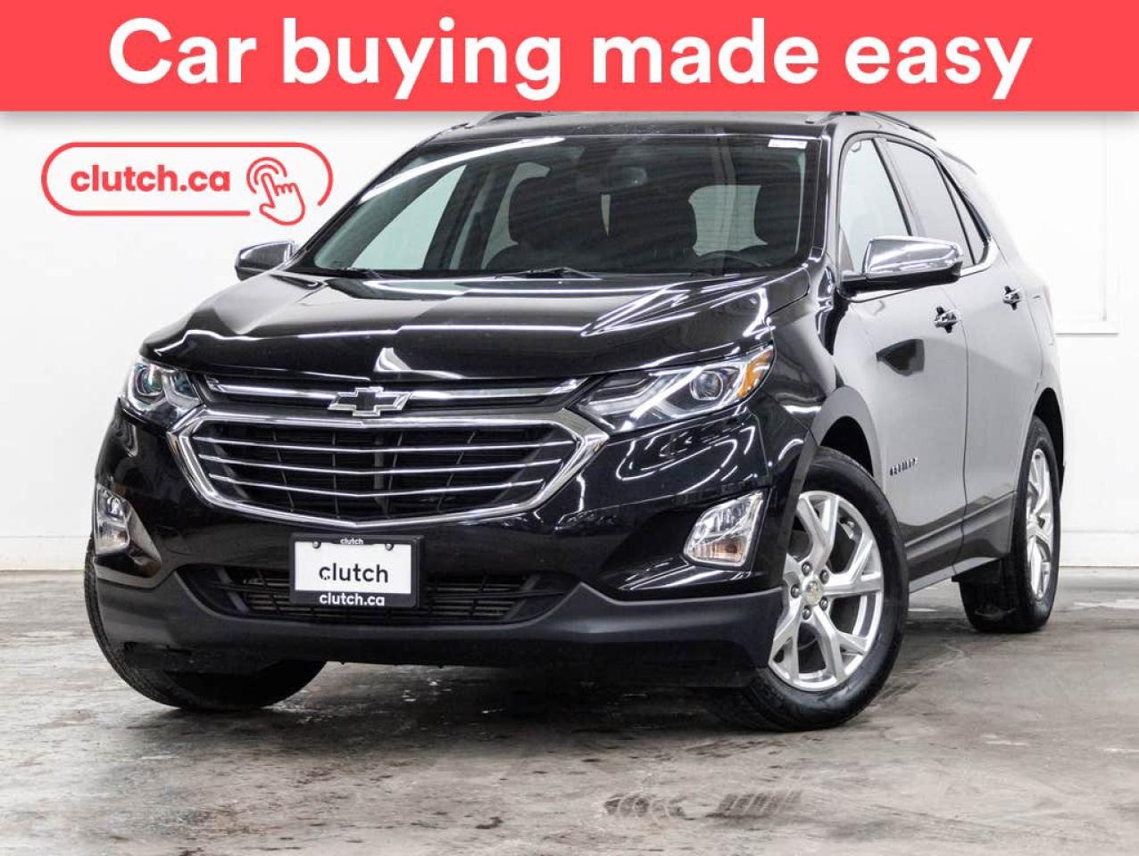 Used 2018 Chevrolet Equinox Premier w/ Apple CarPlay & Android Auto, Heated Front Seats, Wireless Charging for sale in Toronto, ON